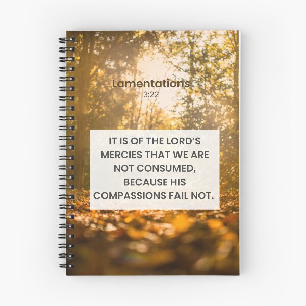 Item preview, Lamentations 3:22 designed and sold by Undonemadenew.
