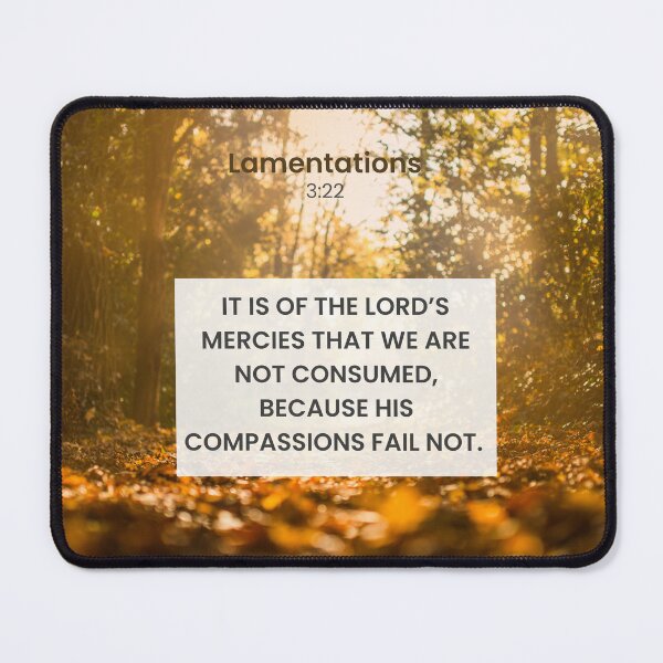 Item preview, Lamentations 3:22 designed and sold by Undonemadenew.