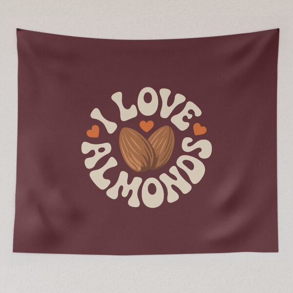 Item preview, i love almonds designed and sold by jkrphoto.