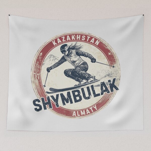 Item preview, Shymbulak - Almaty - Kazakhstan designed and sold by GoodOldVintage.