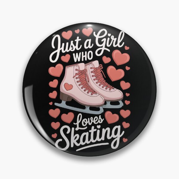 Item preview, Just a Girl Who Loves Skating designed and sold by jkrphoto.