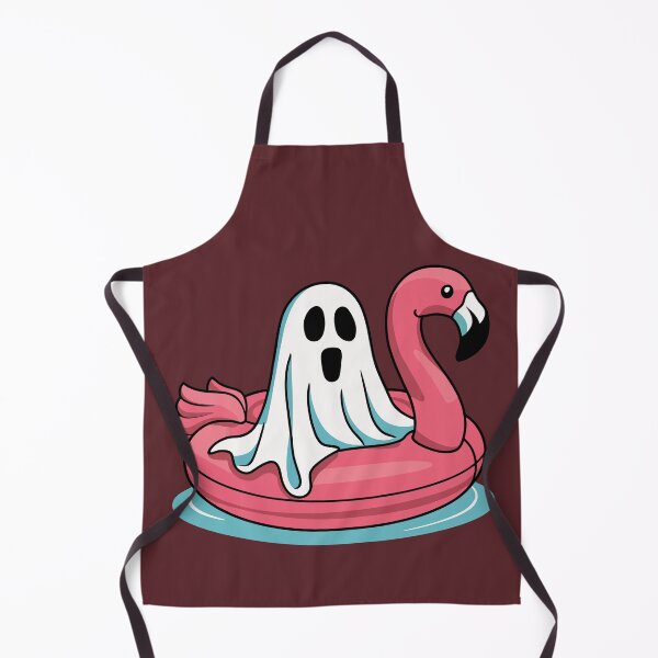 Item preview, Ghost on Flamingo Float designed and sold by jkrphoto.