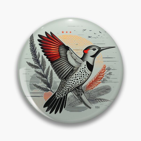 Item preview, Northern Flicker 4 designed and sold by theAVIARY7.
