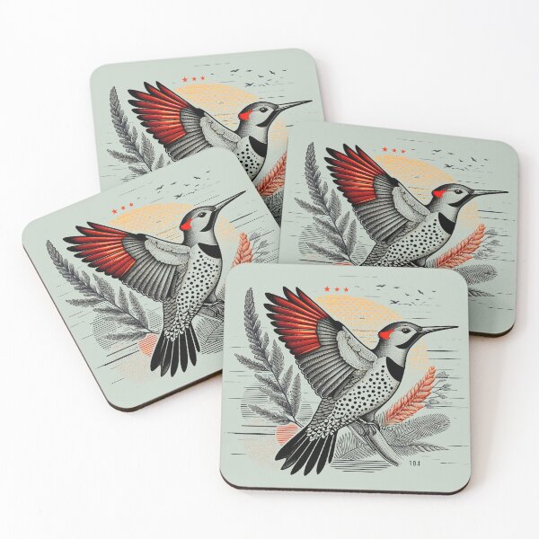 Item preview, Northern Flicker 4 designed and sold by theAVIARY7.