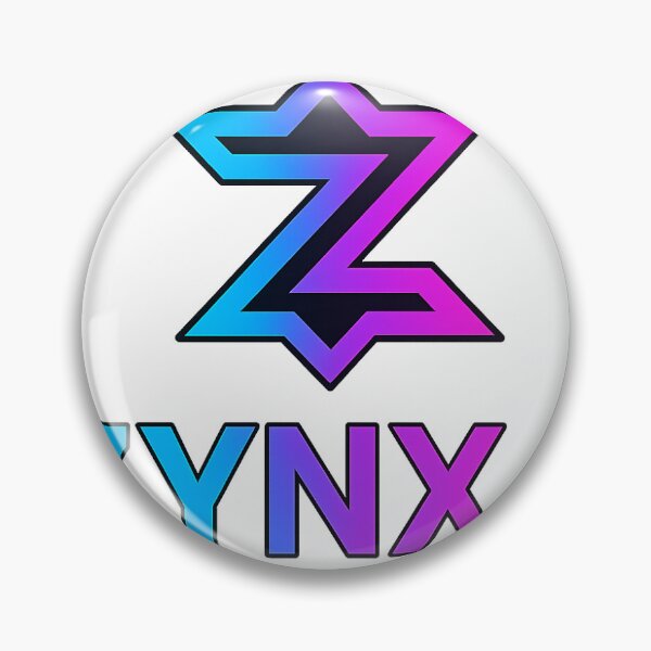 Item preview, ZYNXA Logo – Futuristic Neon Design designed and sold by Buble7.