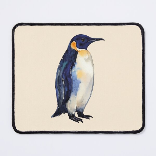 Item preview, Majestic King Penguin Tuxedo Mood designed and sold by MoxisWatercolor.