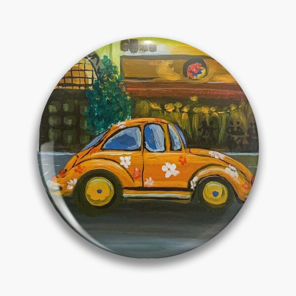 Item preview, orange car designed and sold by GabiVrnArt.