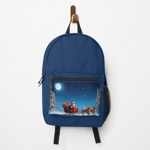 Item preview, Santa Delivering Gifts in Time for Christmas designed and sold by christmas-xmas.