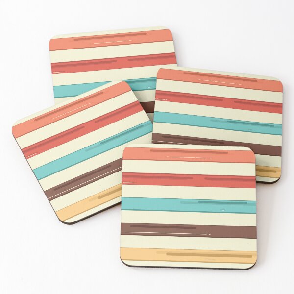 Item preview, Retro Horizontal Stripes designed and sold by PickledPetunia.
