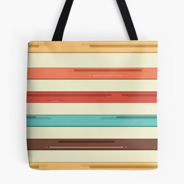Item preview, Retro Horizontal Stripes designed and sold by PickledPetunia.