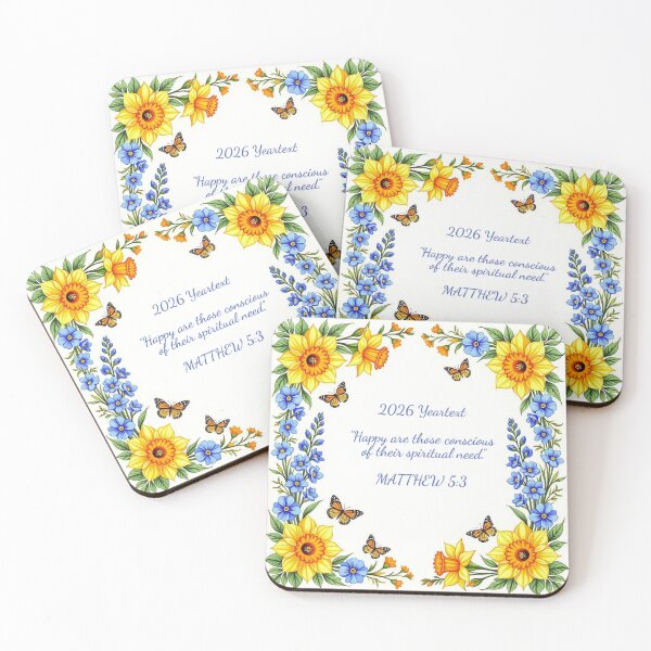 Item preview, 2026 Yeartext JW Daffodils  designed and sold by IvaRenee.