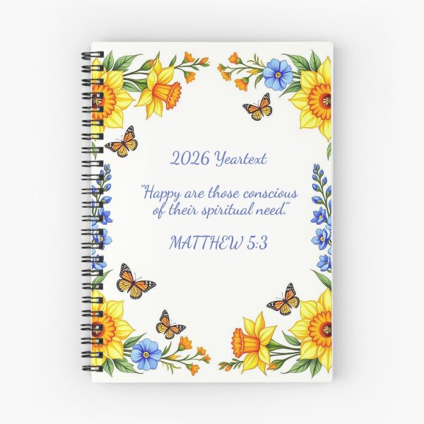 Item preview, 2026 Yeartext JW Daffodils  designed and sold by IvaRenee.