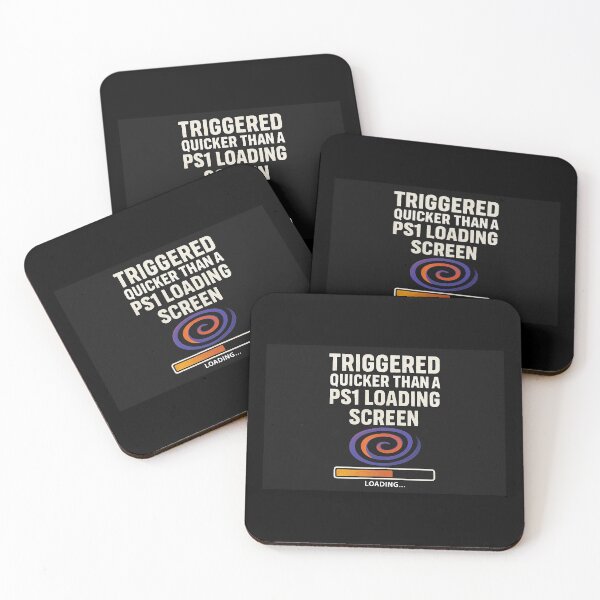 Item preview, Triggered Quicker Than a PS1 Loading Screen designed and sold by Hornace88studio .