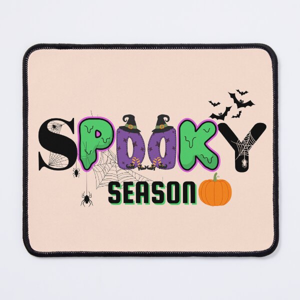 Item preview, Colorful Spooky Season with Spider Web and Bats designed and sold by Inkworksbyshery.