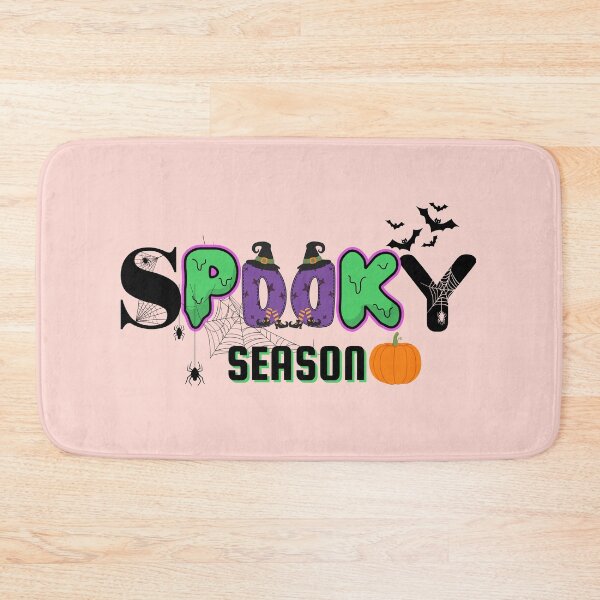 Item preview, Colorful Spooky Season with Spider Web and Bats designed and sold by Inkworksbyshery.