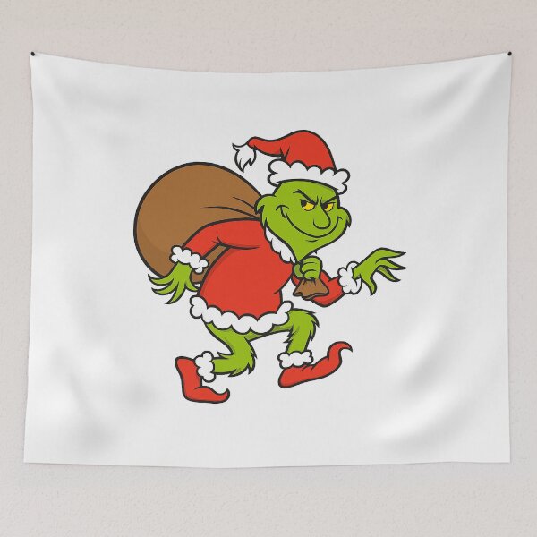 Item preview, Grinch Creature Stealing Christmas designed and sold by bonnieleigh6902.