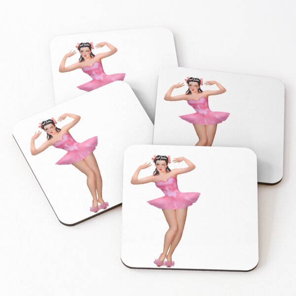 Item preview, Pink Vintage Pin-Up Girl designed and sold by She was a  Dreamer....