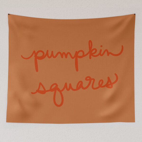 Item preview, pumpkin squares designed and sold by abeink.