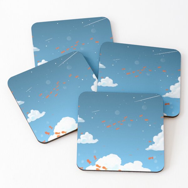 Item preview, Dreamy Celestial Goldfish Swimming in The Sky designed and sold by Paradee Sawangkhot.