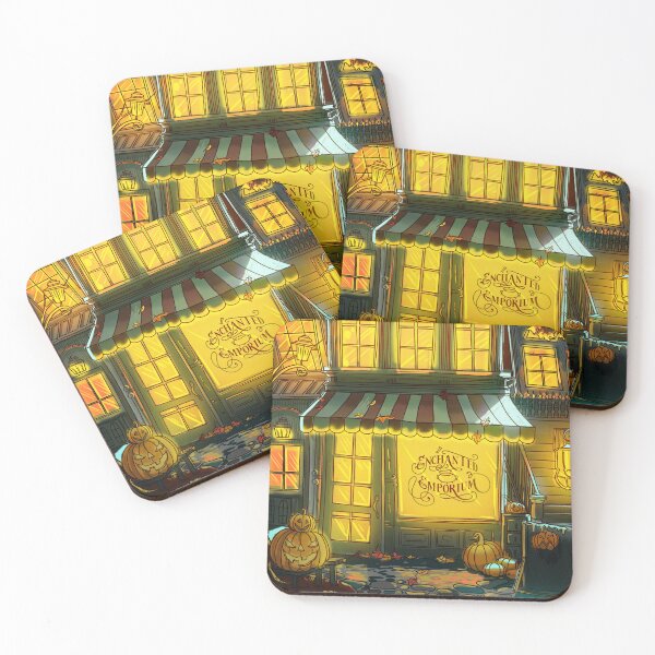 Item preview, Enchanted Emporium Storefront Facade Building designed and sold by Rock&Roar.
