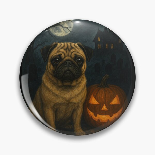 Item preview, Scary pug designed and sold by JFprints.