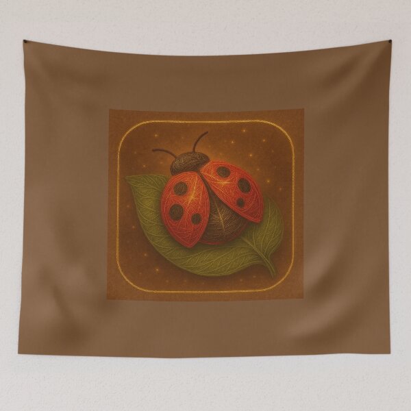 Item preview, ElementaLoom – Emberwing Ladybird designed and sold by GeoWild Designs.