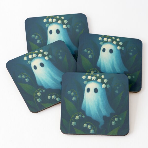 Item preview, Ghost of the Lily of the Valley – Gentle Spring Spirit designed and sold by EmeraldeaArt.