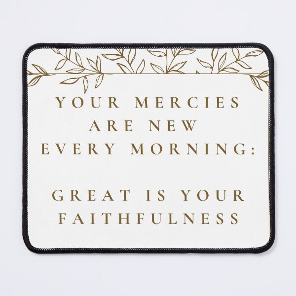 Item preview, Lamentations 3:23 designed and sold by Undonemadenew.