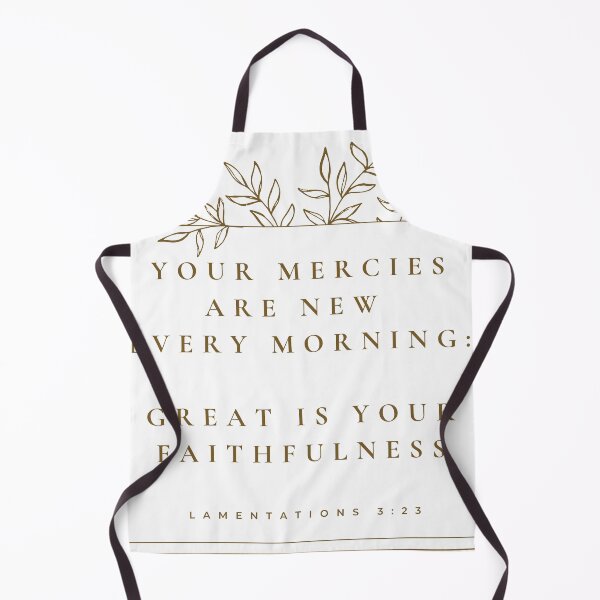 Item preview, Lamentations 3:23 designed and sold by Undonemadenew.