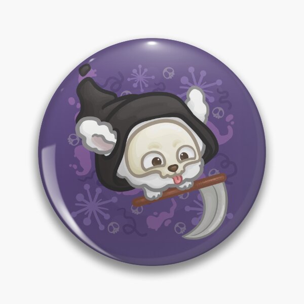 Item preview, Halloween Reaper Poodle designed and sold by Khotekmei.