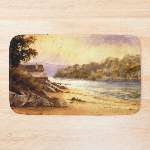 Item preview, Distant Salcombe from East Portlemouth3（watercolour + AI） designed and sold by artsmeow.