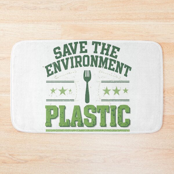 Item preview, Save The Environment Eat Plastic Funny T-Shirt – Eco Awareness Sarcastic Quote Shirt for Environmental Activists designed and sold by GAIDREDA.