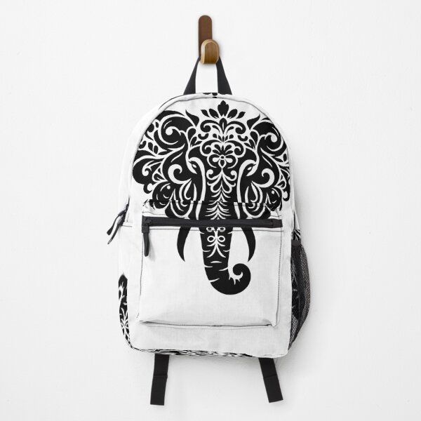 Item preview, Ornate Elephant Head Design – Tribal Mandala Style designed and sold by Kruti Collection.