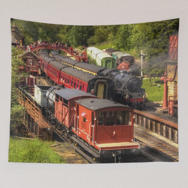 Item preview, Crowds at Goathland Station designed and sold by tomg.