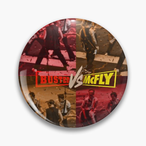Item preview, Mcfly vs busted tour art work designed and sold by calamityjay.