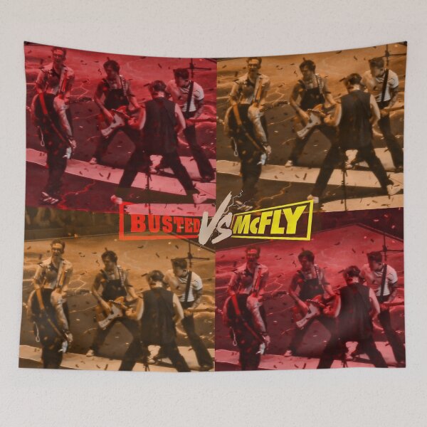 Item preview, Mcfly vs busted tour art work designed and sold by calamityjay.