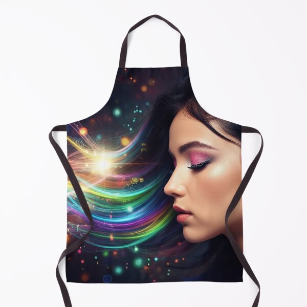 Item preview, A Woman's Profile in a Stream of Light designed and sold by RAINBOWGLASS.