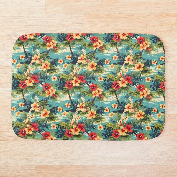 Item preview, Estampado tropical hawaiano vintage: diseño floral clásico designed and sold by DesignMyHeart.