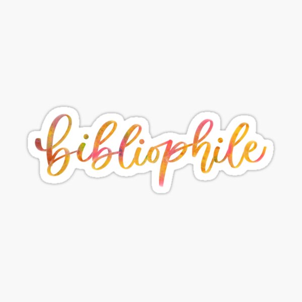 Bibliophile Sticker