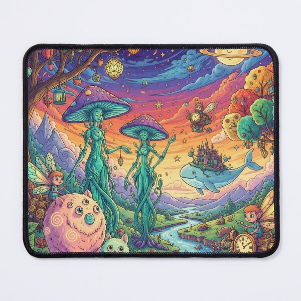Item preview, Dreamlike magical world with fairies designed and sold by Gletschie.