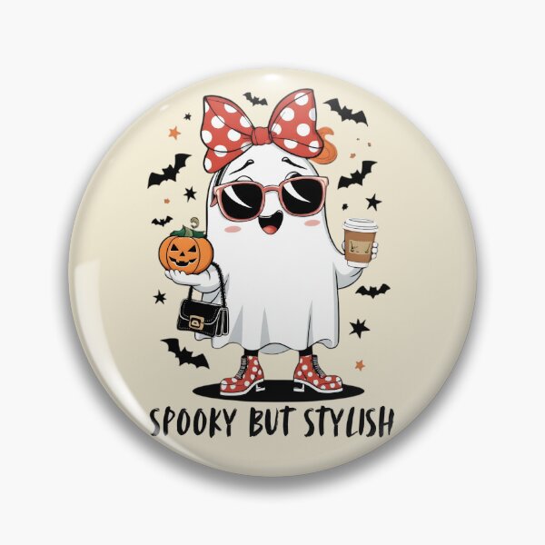 Item preview, Spooky But Stylish Ghost Girl | Trendy Halloween Fashionista Vibe designed and sold by petpuppymania.