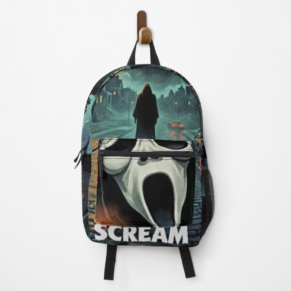 Item preview, Woodsboro Americana: Scream Movie Poster - Nostalgic Oil Painting Style Horror designed and sold by Art's Diner.