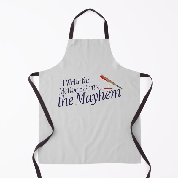 Item preview, I Write the Motive Behind the Mayhem - crime writer  designed and sold by TaurusC95.