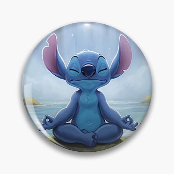 Item preview, Stitch and Lilo meditating at the waterfall designed and sold by cloud lee.
