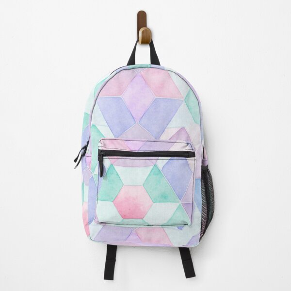 Item preview, Pastel Watercolor Geometric Pattern designed and sold by skysshobu.