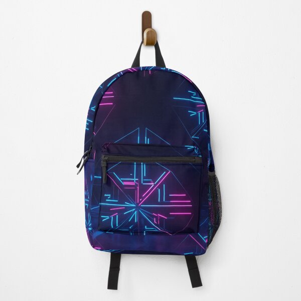 Item preview, Neon Cyberpunk Geometric Pattern designed and sold by skysshobu.