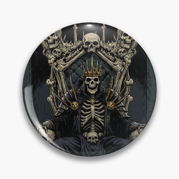 Item preview, Louder Than Hell Vol. 3 - Hail To The King Skull designed and sold by Robert "Hellfish" Fonseca.