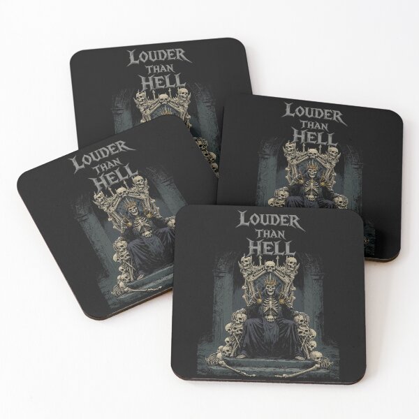Item preview, Louder Than Hell Vol. 3 - Hail To The King Skull designed and sold by Robert "Hellfish" Fonseca.