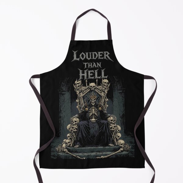 Item preview, Louder Than Hell Vol. 3 - Hail To The King Skull designed and sold by Robert "Hellfish" Fonseca.