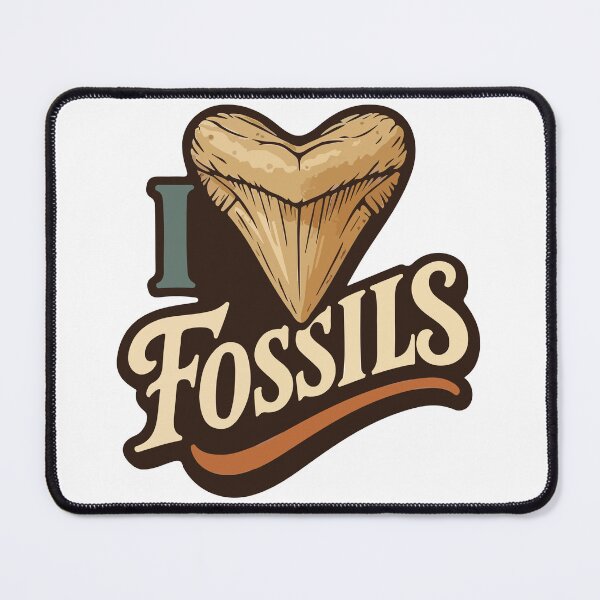 Item preview, I love Fossils - Shark teeth collector - shark teeth lover - fossil hunter gift  designed and sold by anodyle.
